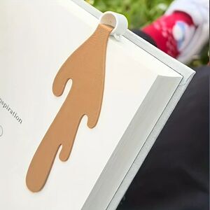 Creative Coffee Cup Spill Drip Bookmark – Unique gift for Book Lovers & Readers